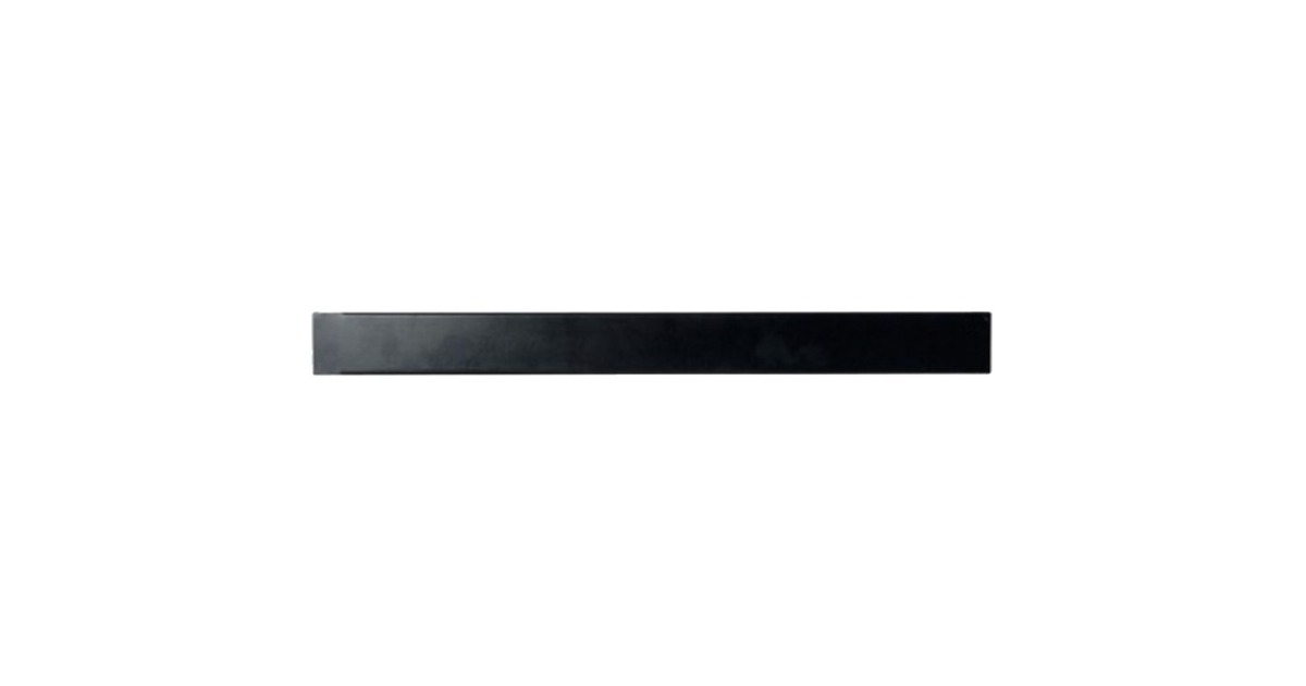 DSIToolless 19 inch plastic afdekpaneel - 1U patchpaneel  (Zwart)