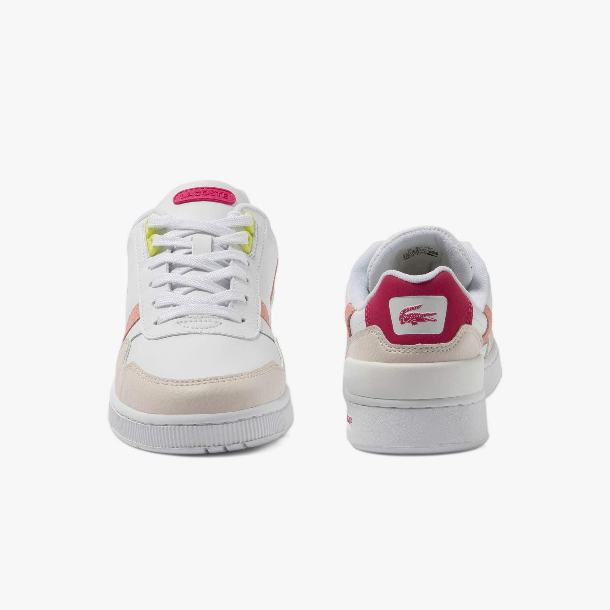 Sneakers T-Clip femme en cuir Sneakers - Blanc - Lacoste - Femme