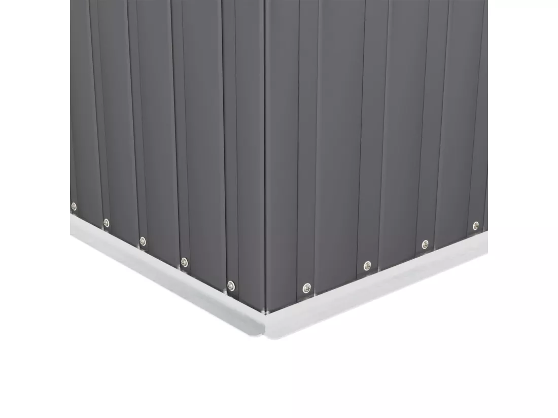 Cabanes en métal, d246cm×h178cm, gris