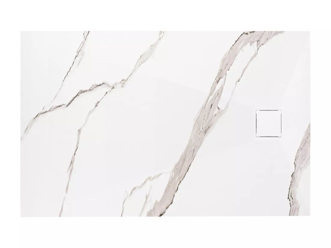 Receveur De Douche Rea Magnum Carrara 90X120 White