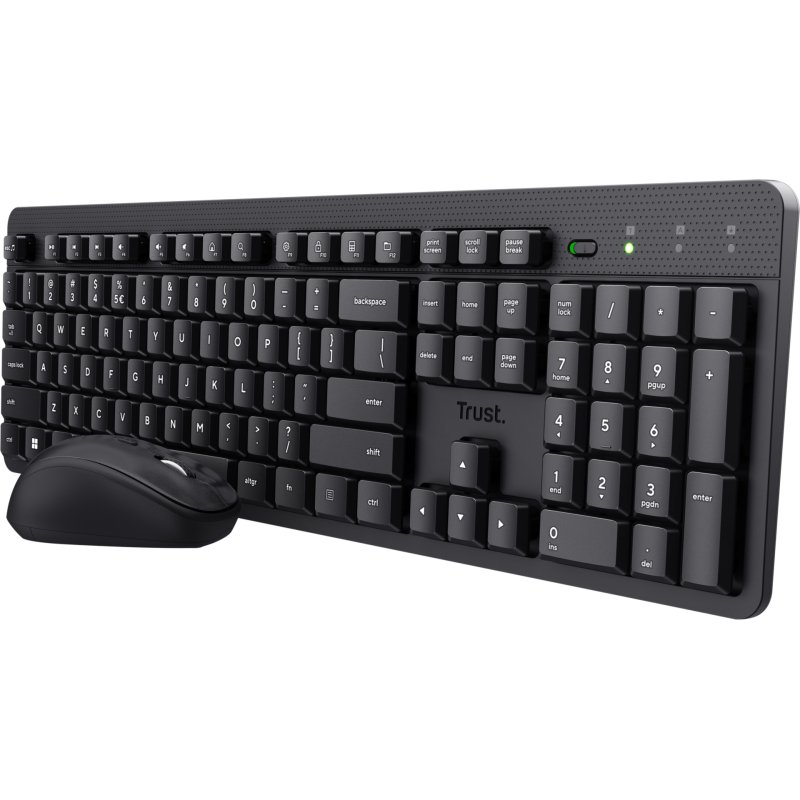 Trust Ody II clavier Souris incluse Bureau RF sans fil AZERTY Français Noir