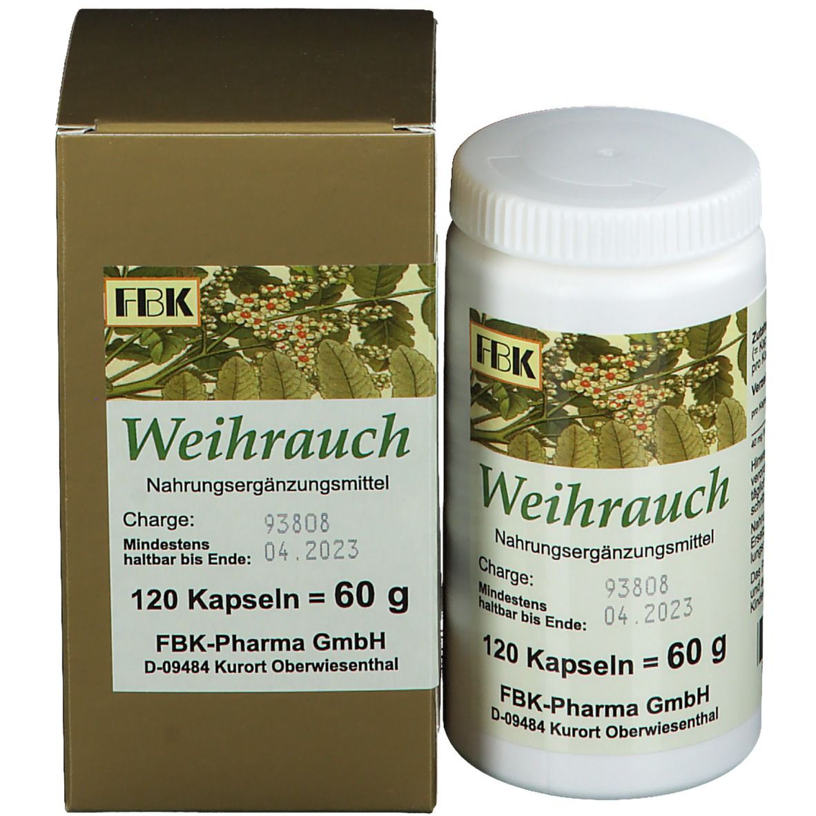 FBK Weihrauch Kapseln