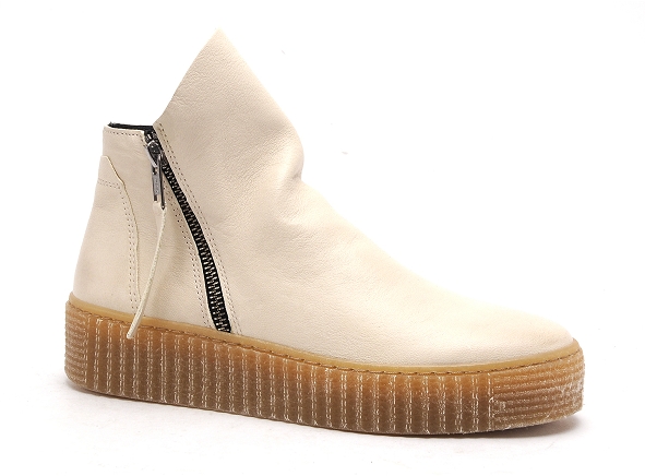 Follia dolce boots bottine plates femme 411 beige