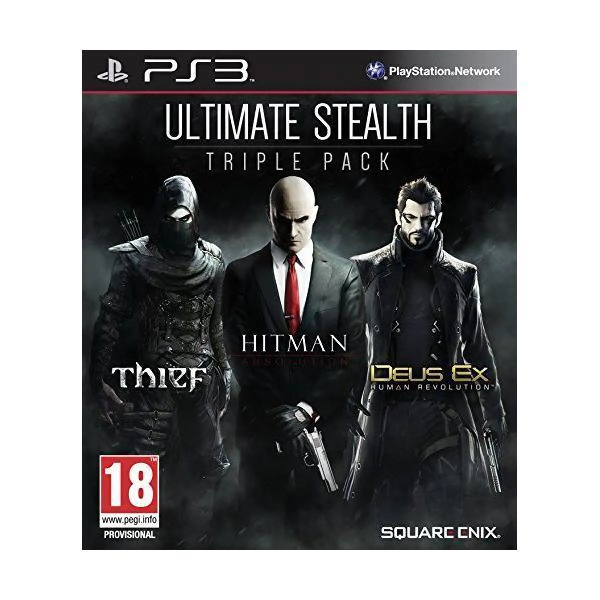 Square Enix Stealth Pack - Thief + Hitman + Deus Ex - PS3
