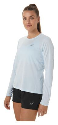 Maillot manches longues Asics Core Run Bleu Femme
