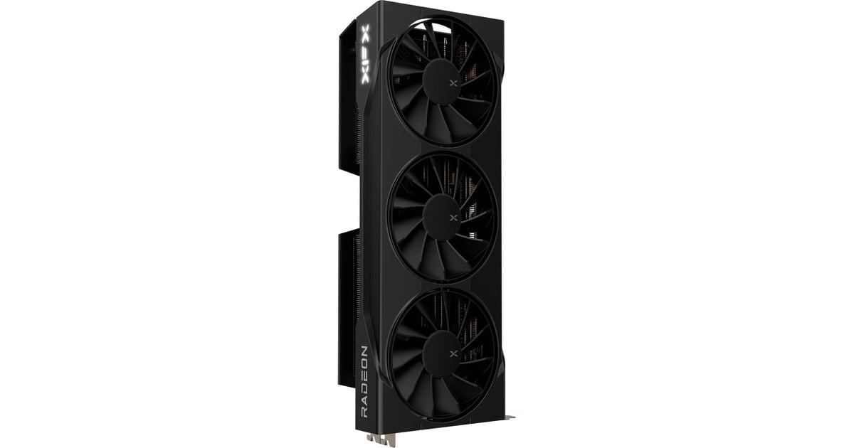 XFXRadeon RX 9070 XT Swift grafische kaart  (Zwart, RDNA4, GDDR6, 3x DisplayPort, 1x HDMI 2.1)
