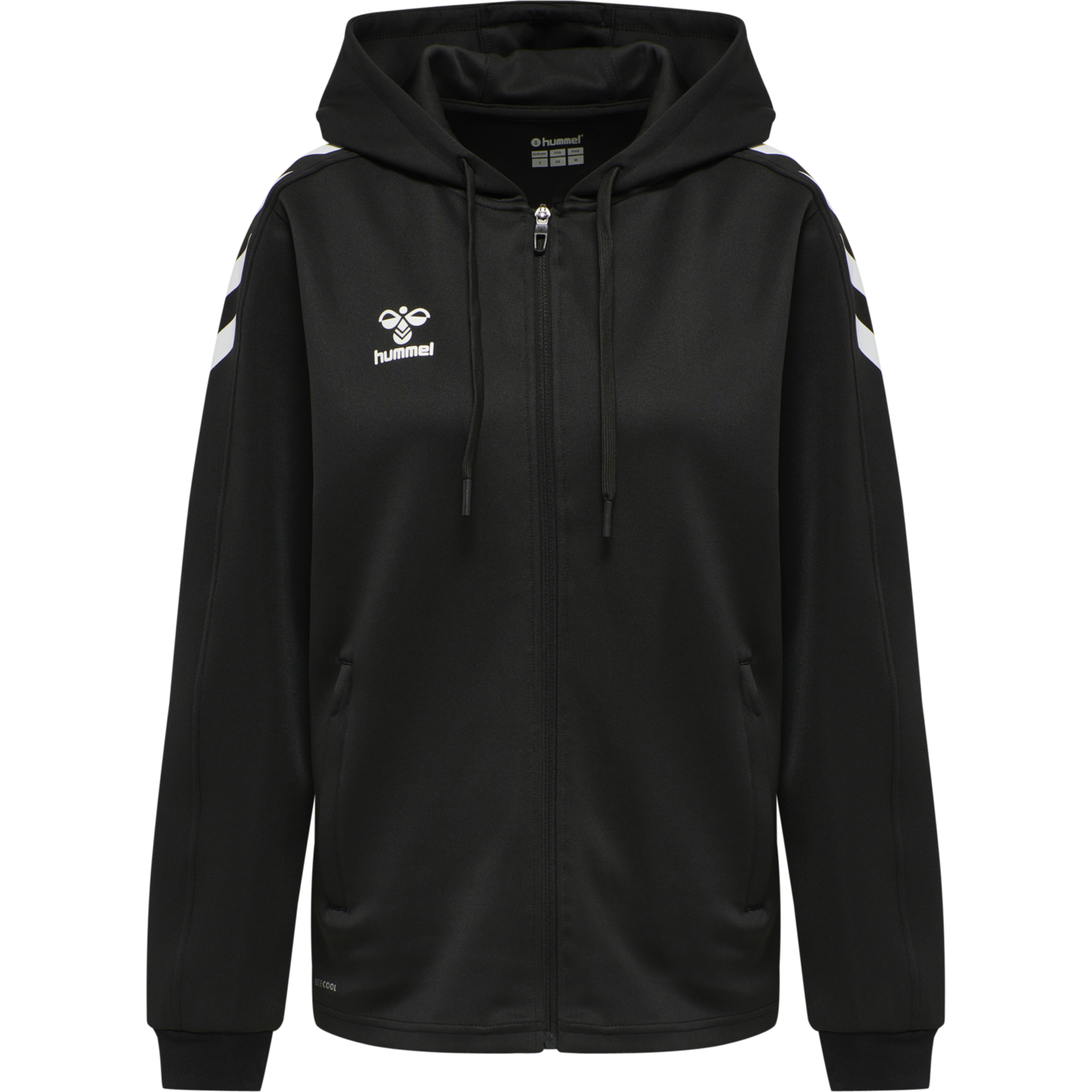 hmlCORE XK POLY ZIP HOOD SWEAT WOMA