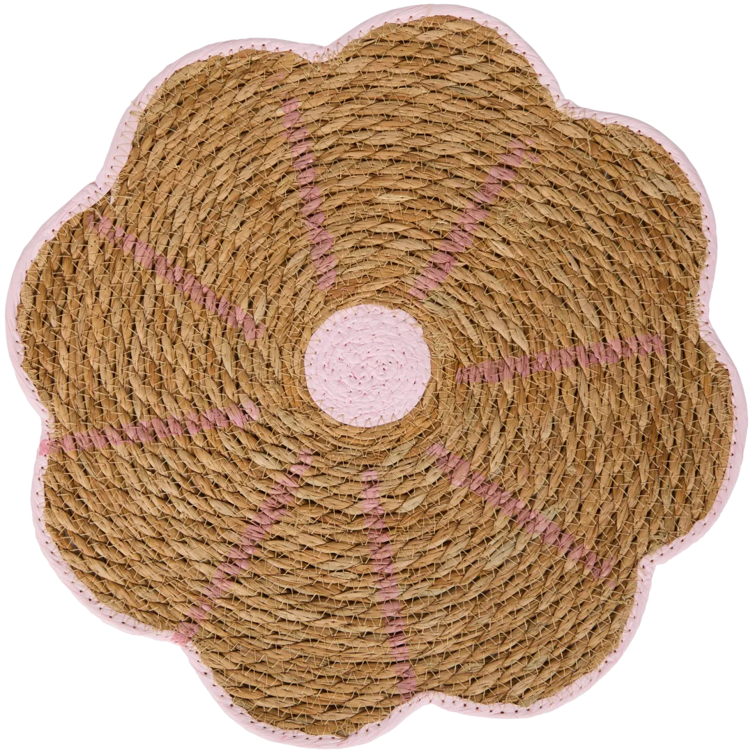 Bloemvormige placemat Ø 37 cm | diverse kleuren