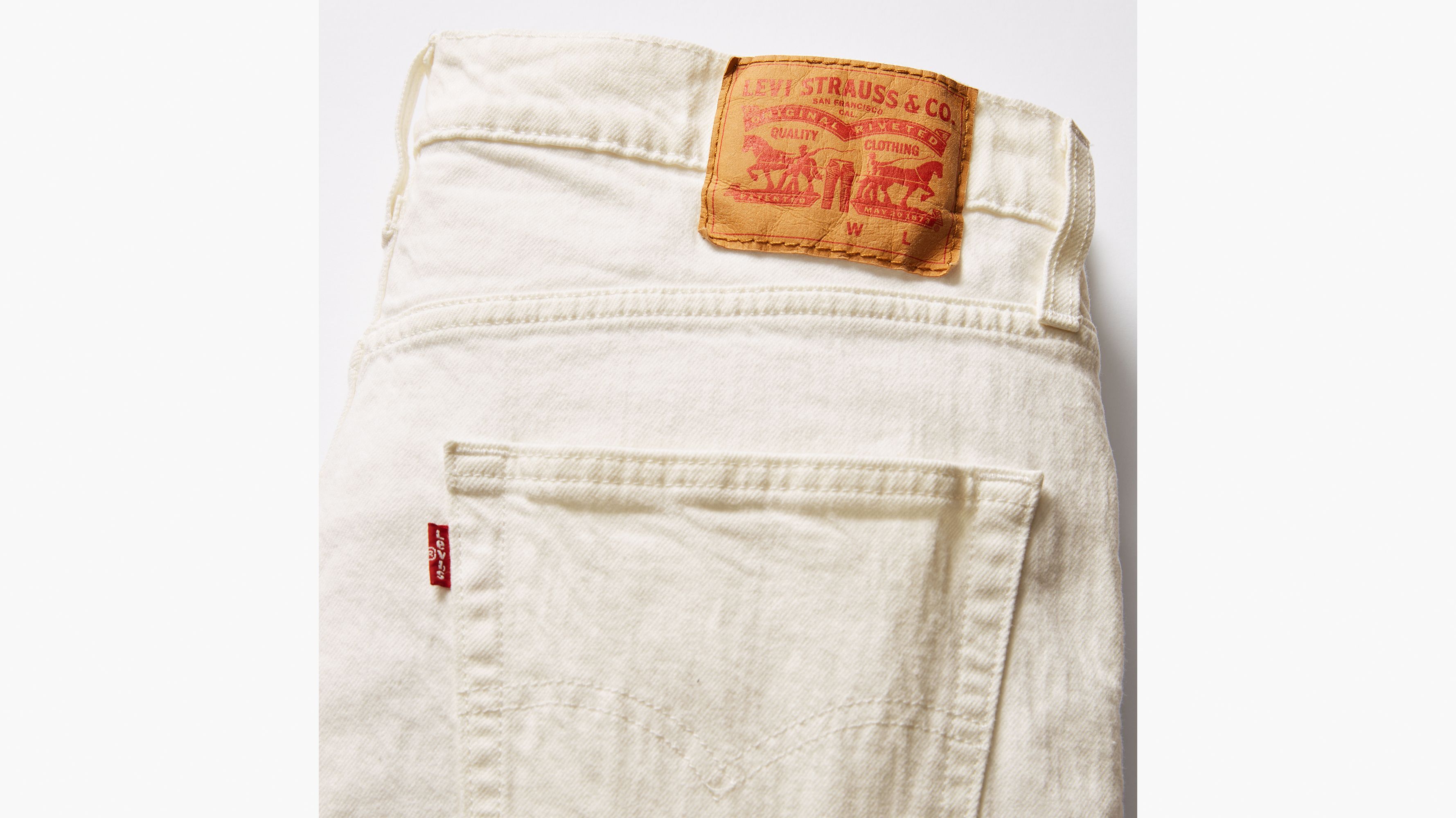 Levi's® short 405™ Standard - Stretch Accord Short - Blanc