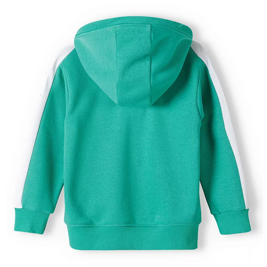 MINOTI Hoodie mit Zipper Grün