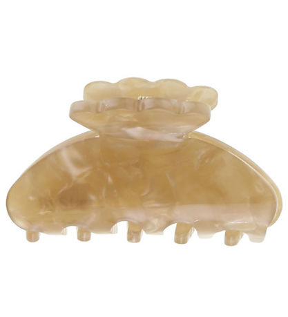 By Stær Haarspange - Lulu - 5 x 3 cm - Champagne Marmor