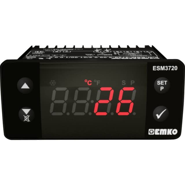 Emko ESM-3720.5.14.0.1/01.00/1.0.0.0 2-punkt og PID-regulator Temperaturregulator Pt1000