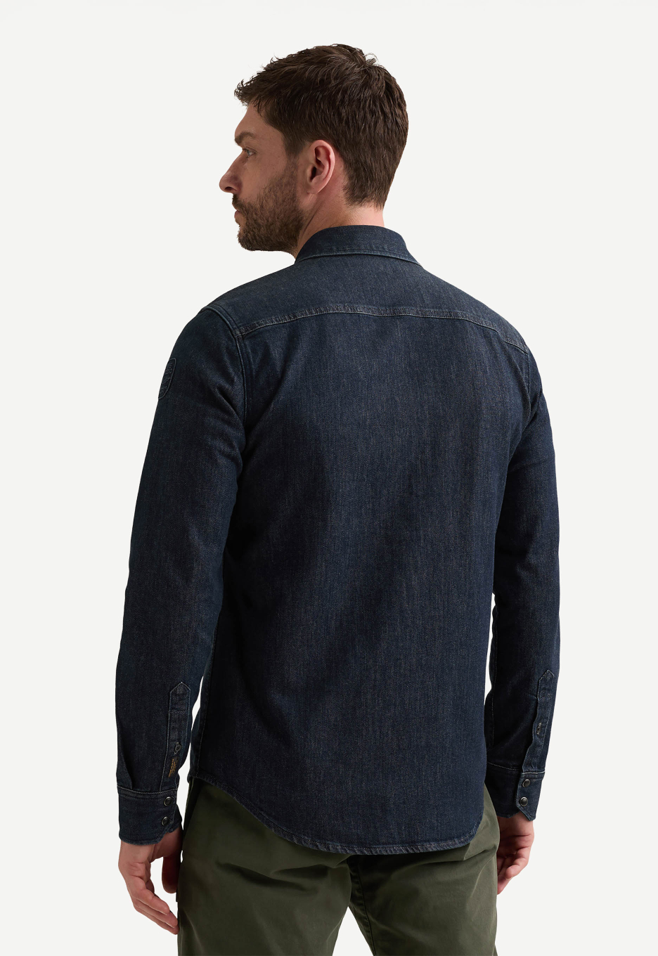 PME Legend Denim Badge Overhemd