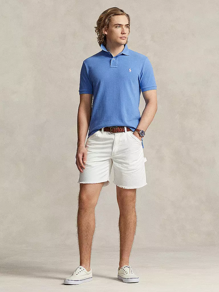 POLO RALPH LAUREN Poloshirt Custom Slim Fit blau