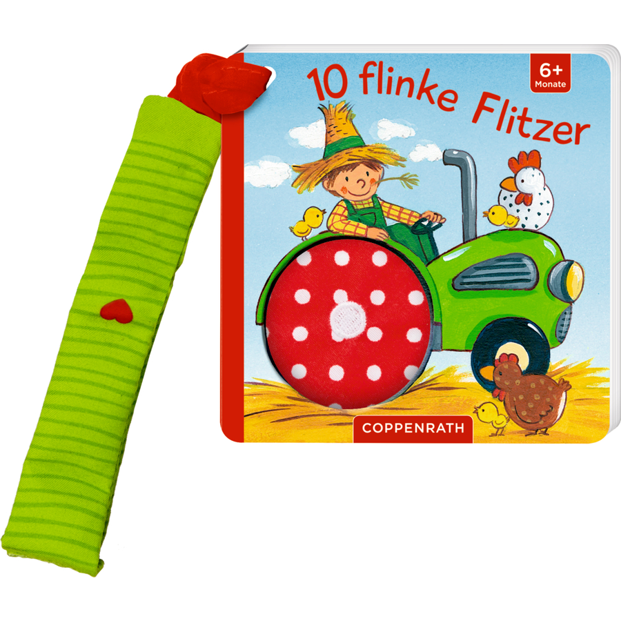 COPPENRATH Mein 1.Fühl-Buch für den Buggy: 10 flinke Flitzer (Fühlen&begreifen)