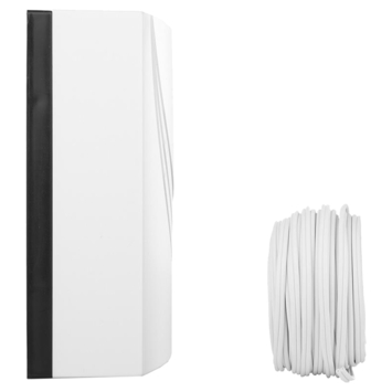 Byron Deurbel Bedraad Opbouw Wit
