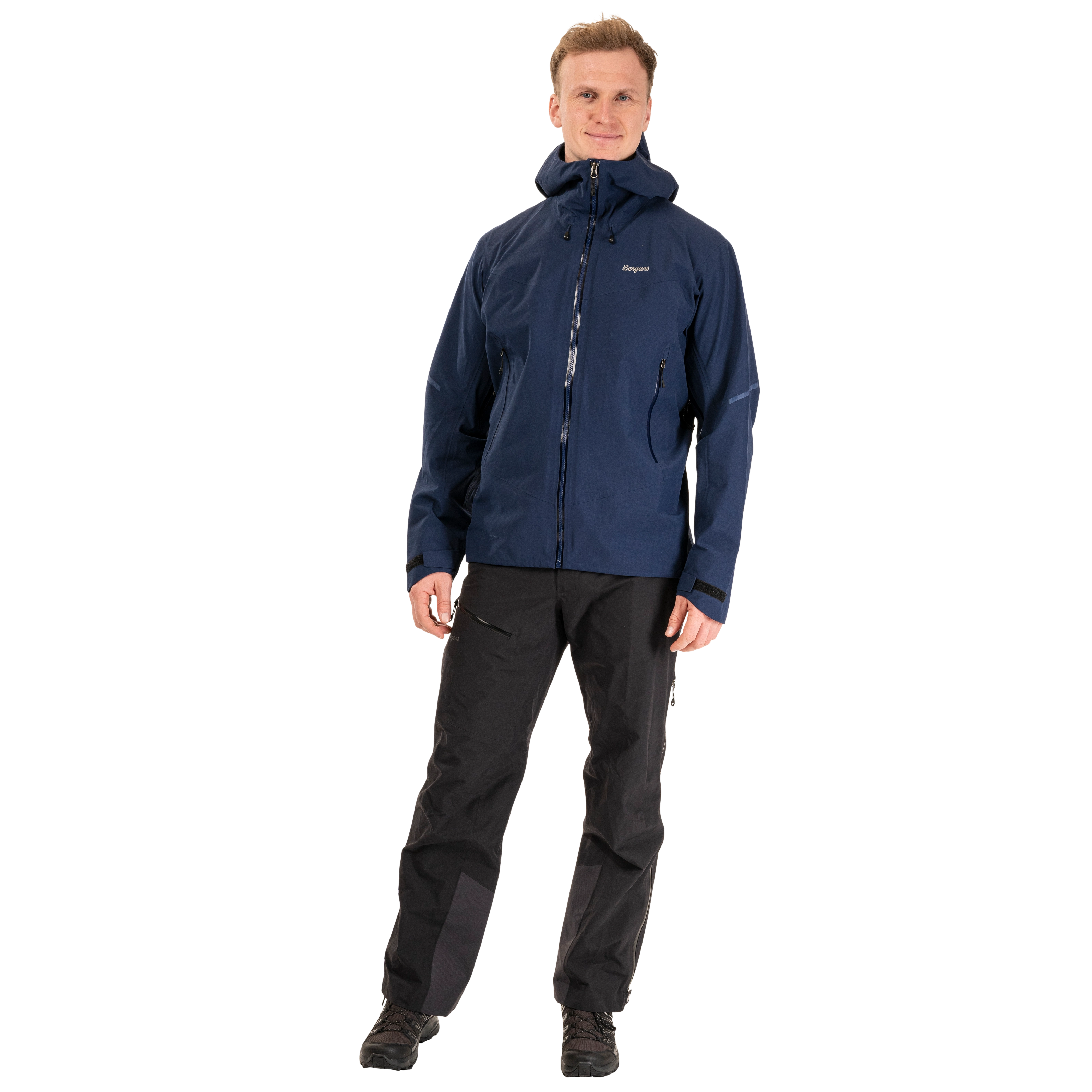 Rabot Alpine 3L Shell Jacket Men Navy Blue