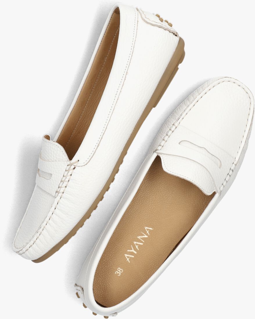 AYANA witte ayana mocassins 1250