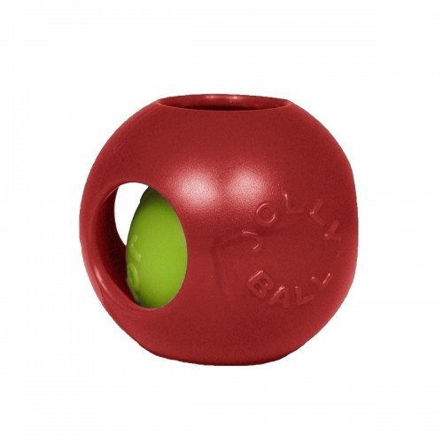 Bola de brinquedo Jolly para cães, vermelha