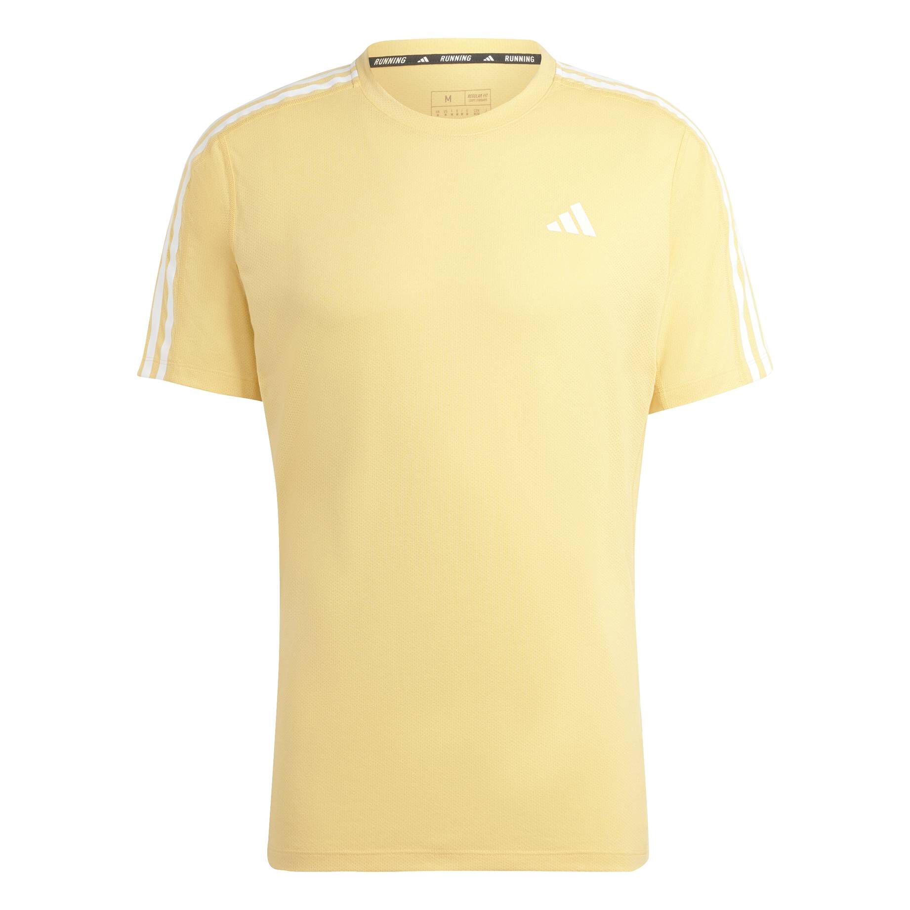 adidas Performance| Herren Laufshirt OWN THE RUN 3 STRIPES