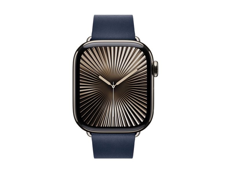 Apple Modern Buckle 42 mm Dunkelblau M Armband zu Apple Watch 41 mm