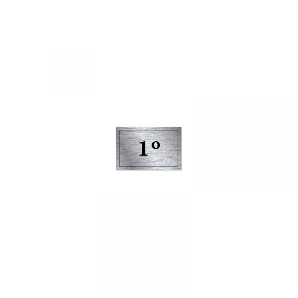 S21 Sinal Adesivo 1º (3x2cm)
