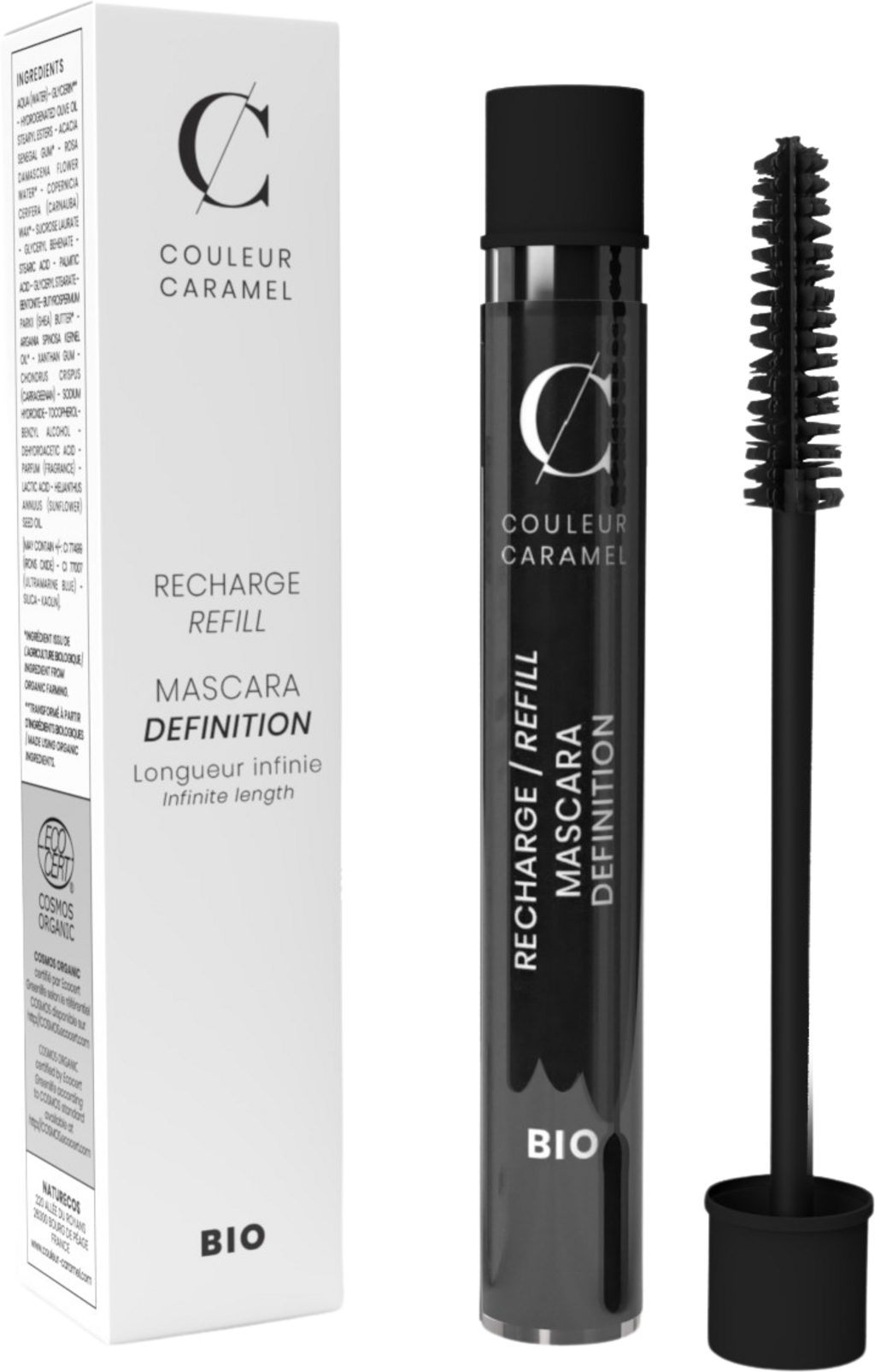 Couleur Caramel  Refill Mascara Definition, Refill 6 ml