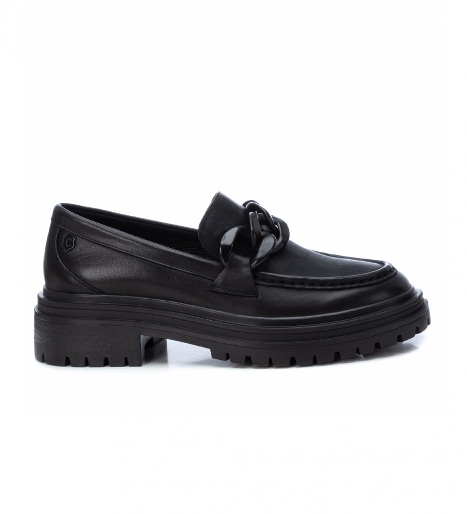 Sapatos de couro Carmela 160257 Preto