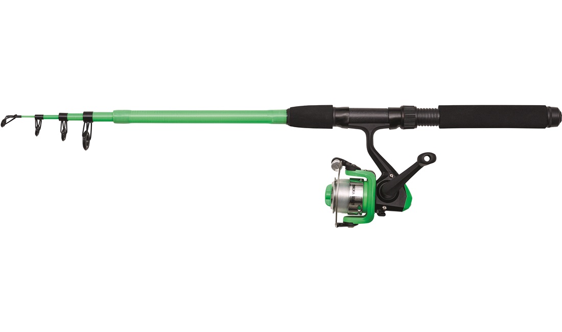 Fiskestang BØRN Grøn Kinetic lille Viking 5'6