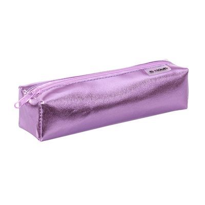 Trousse rectangulaire Silver - 1 compartiment - 5 coloris disponibles - Viquel