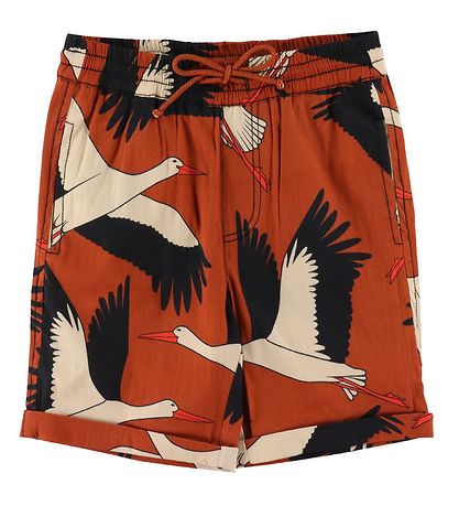 Danef? Shorts - DanalfRød Poplin - Rust