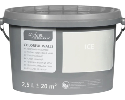 StyleColor KLEURRIJKE MUREN muur- en plafondverf ijs 2,5 L