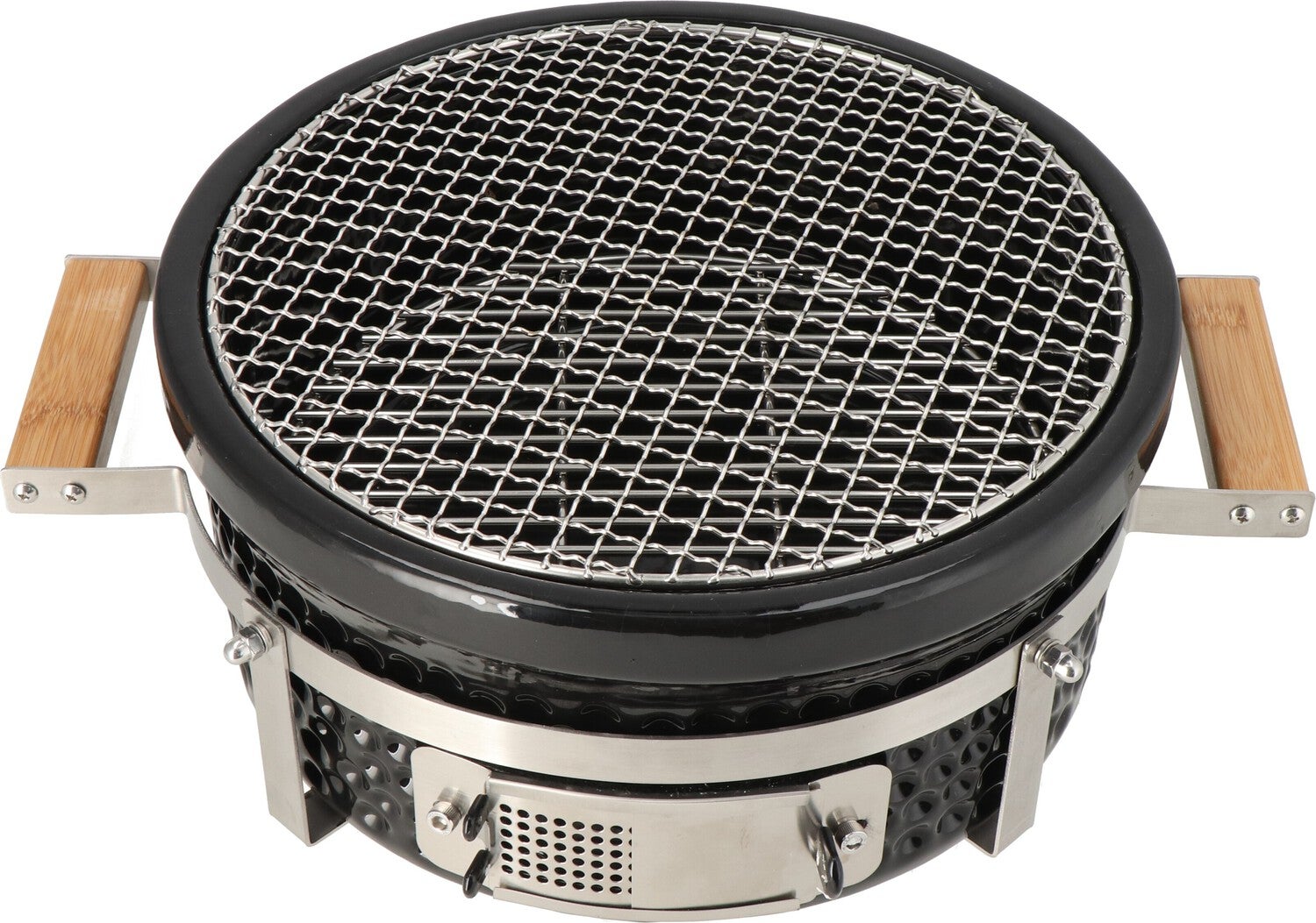 Intratuin houtskool barbecue Urban Chef Shichirin rond 44,5 x 34,5 x 18,3 cm