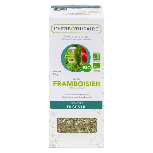 L'Herbôthicaire Tisane Framboisier Bio 35g