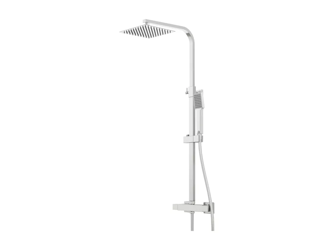 AICA Colonne de douche thermostatique, avec mitigeur thermostatique
