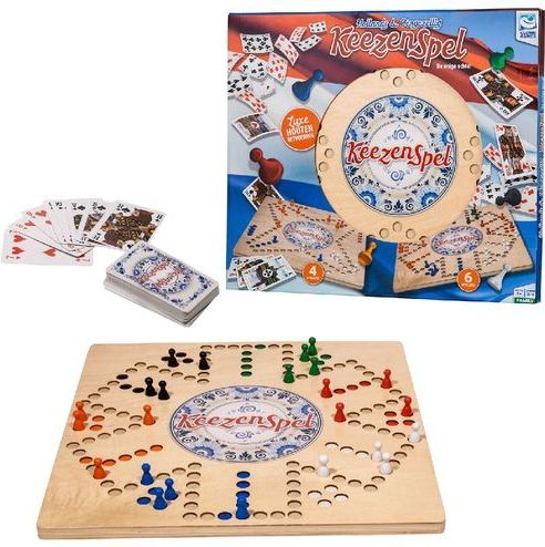 Keezenspel - Luxe Houten Uitvoering - Bordspel
