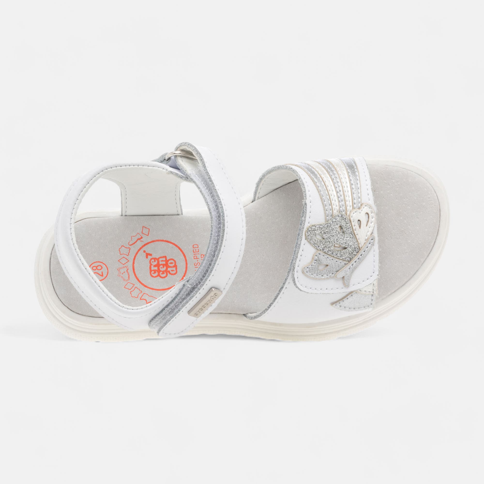 Sandales Fille blanc