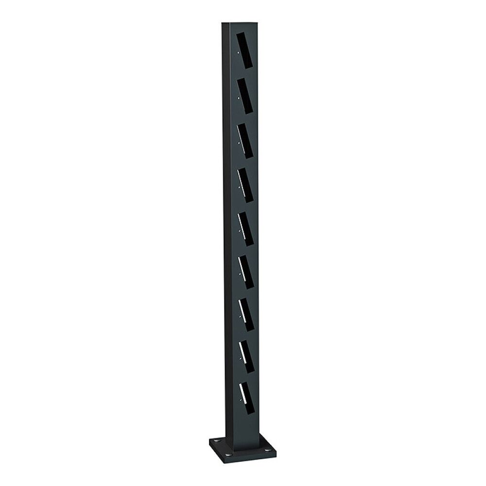 GJERDESTOLPE RECAL HÄREN MELLOMSTOLPE SVART 1060MM