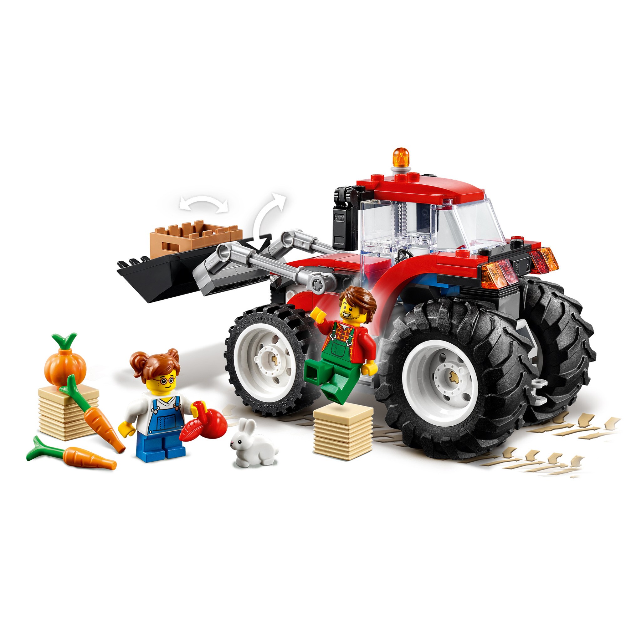 LEGO Konstruktionsspielzeug City Traktor