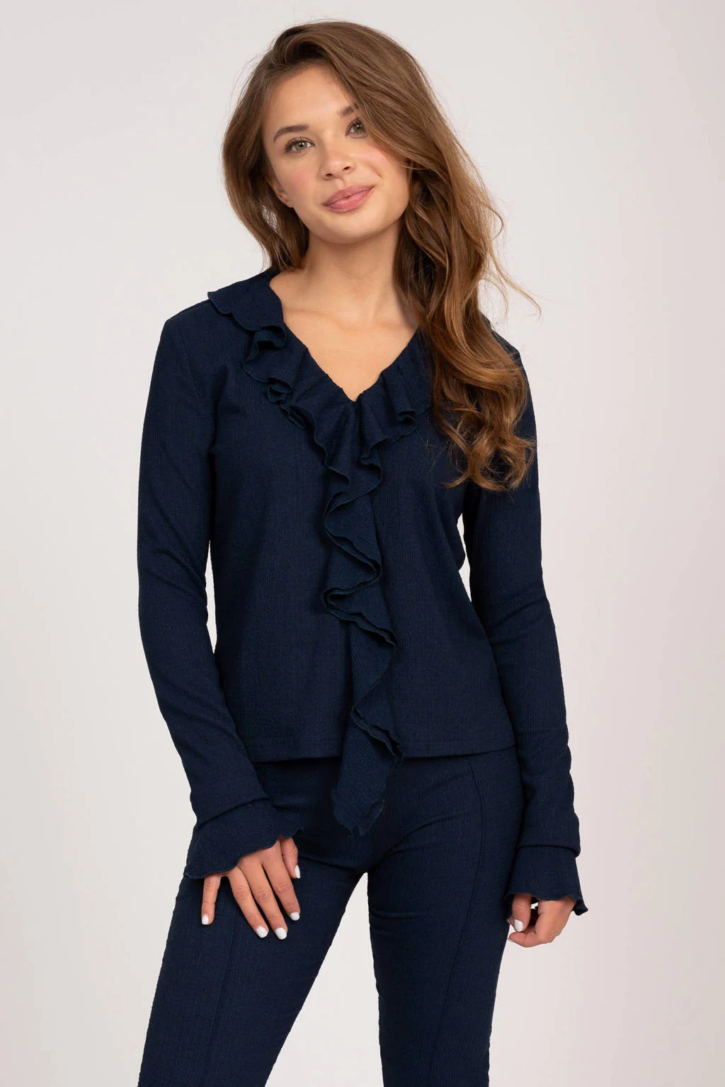 NIK&NIK top Vonda donkerblauw