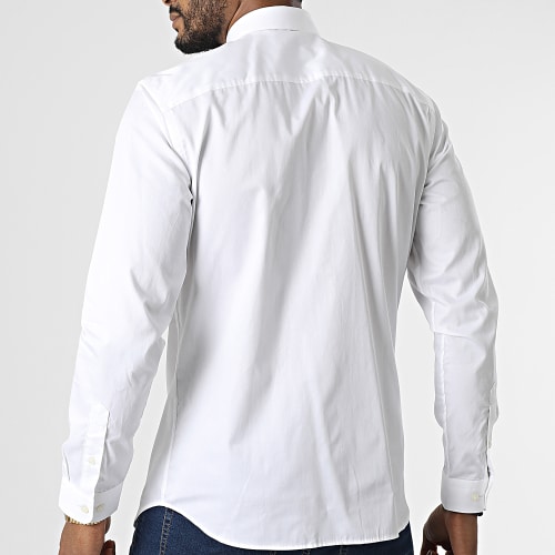 Chemise A Manches Longues Blacardiff Blanc
