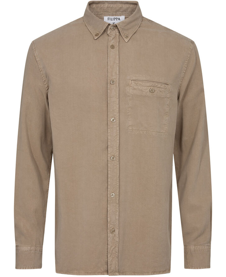 Filippa K Zachary Shirt Faded khak