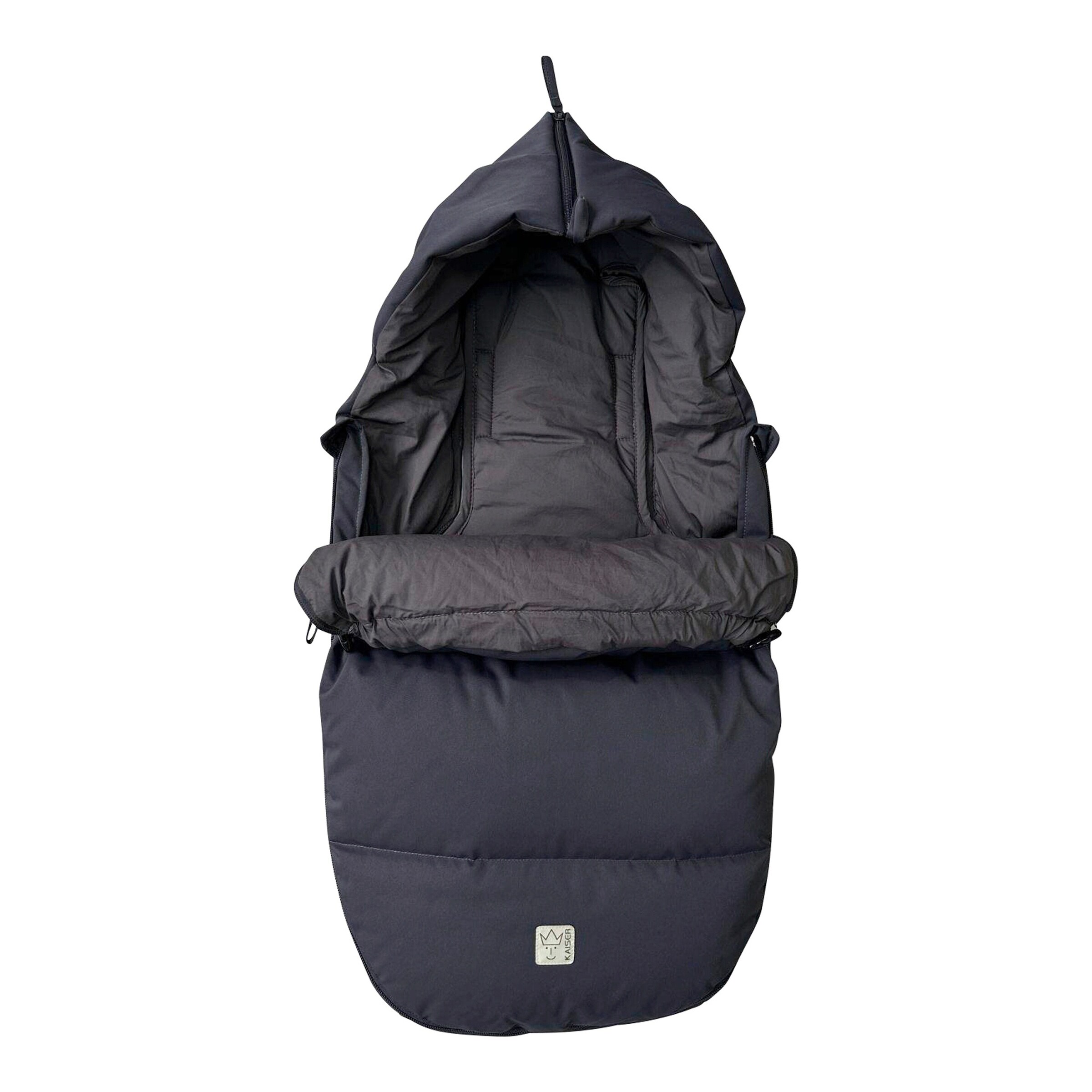 Kaiser Fußsack LITTLE DOWWNY anthracite