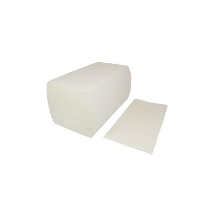 Handdoek vulling VERNIEUWD ART 2laags H3 Z vouw 3200st 21x24cm budget Wit (66413)