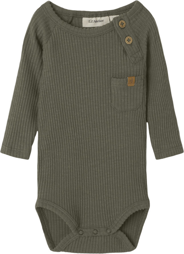 Lil' Atelier NBMRAJO MUB LS SLIM BODY LIL Kalamata