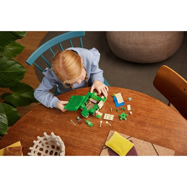 Køb LEGO® Minecraft® Skildpaddestrandhuset