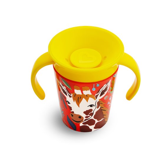 Tasse miracle 360 6M+   Girafe        de               Munchkin