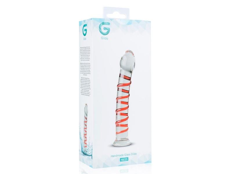Glass Glass Dildo No. 15 Wasserfester Dildo aus Glas