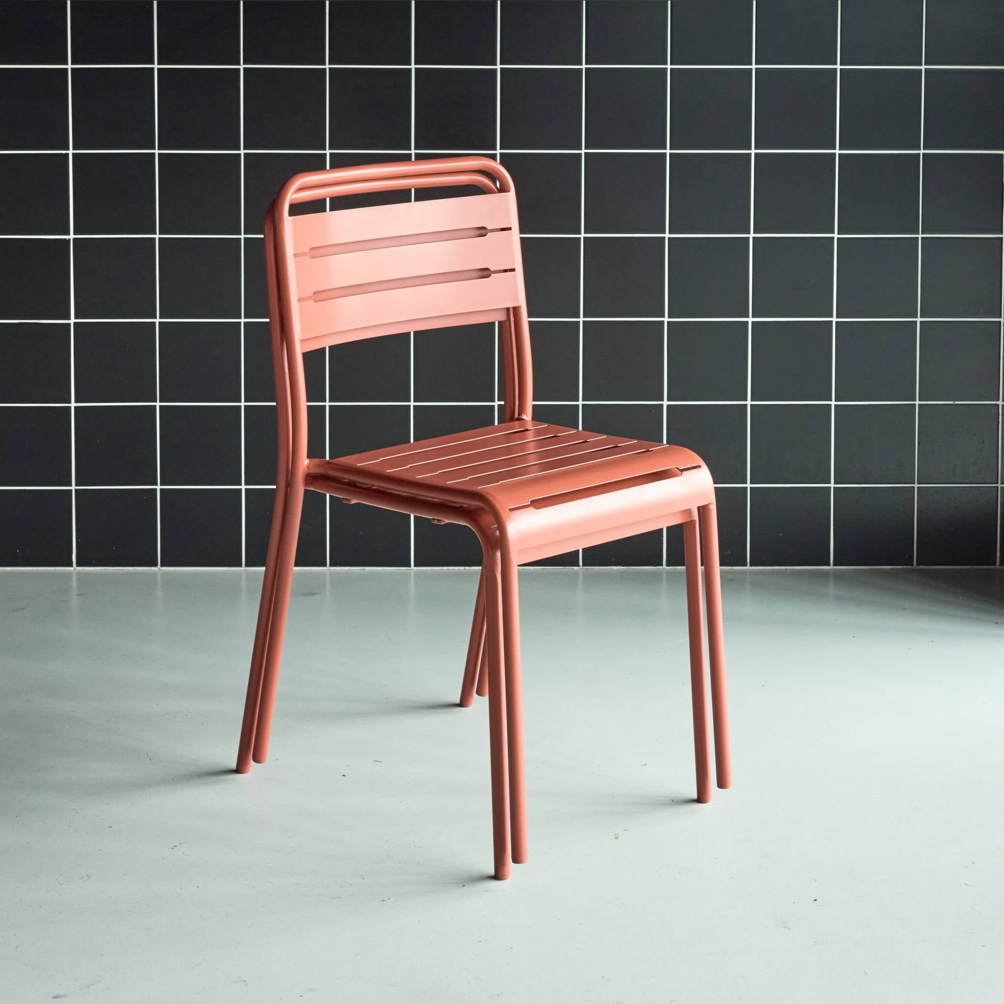 sweeek - Tuinstoelen metaal (set van 2)