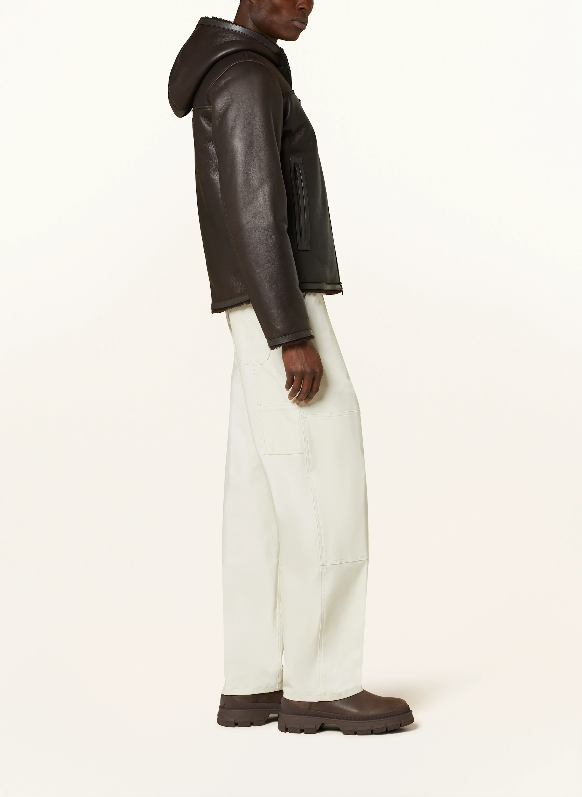 MONCLER Lederjacke CHARNASSERE